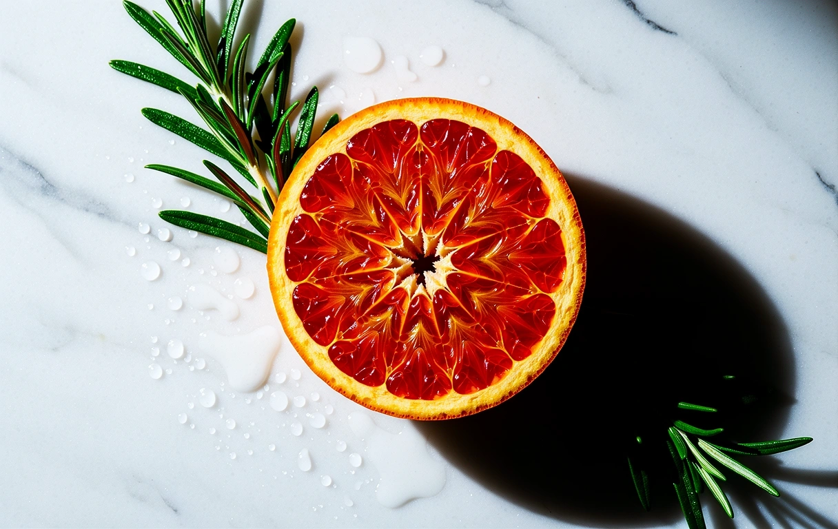 Nutritional precision macro photography